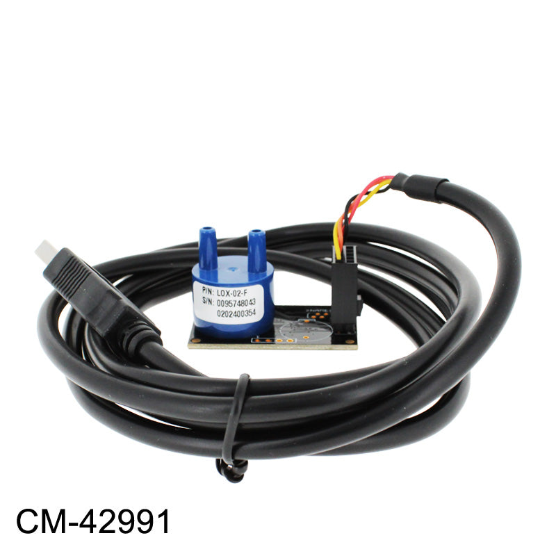 LOX-O2-F UV Flux 25% Oxygen Flow Through Sensor