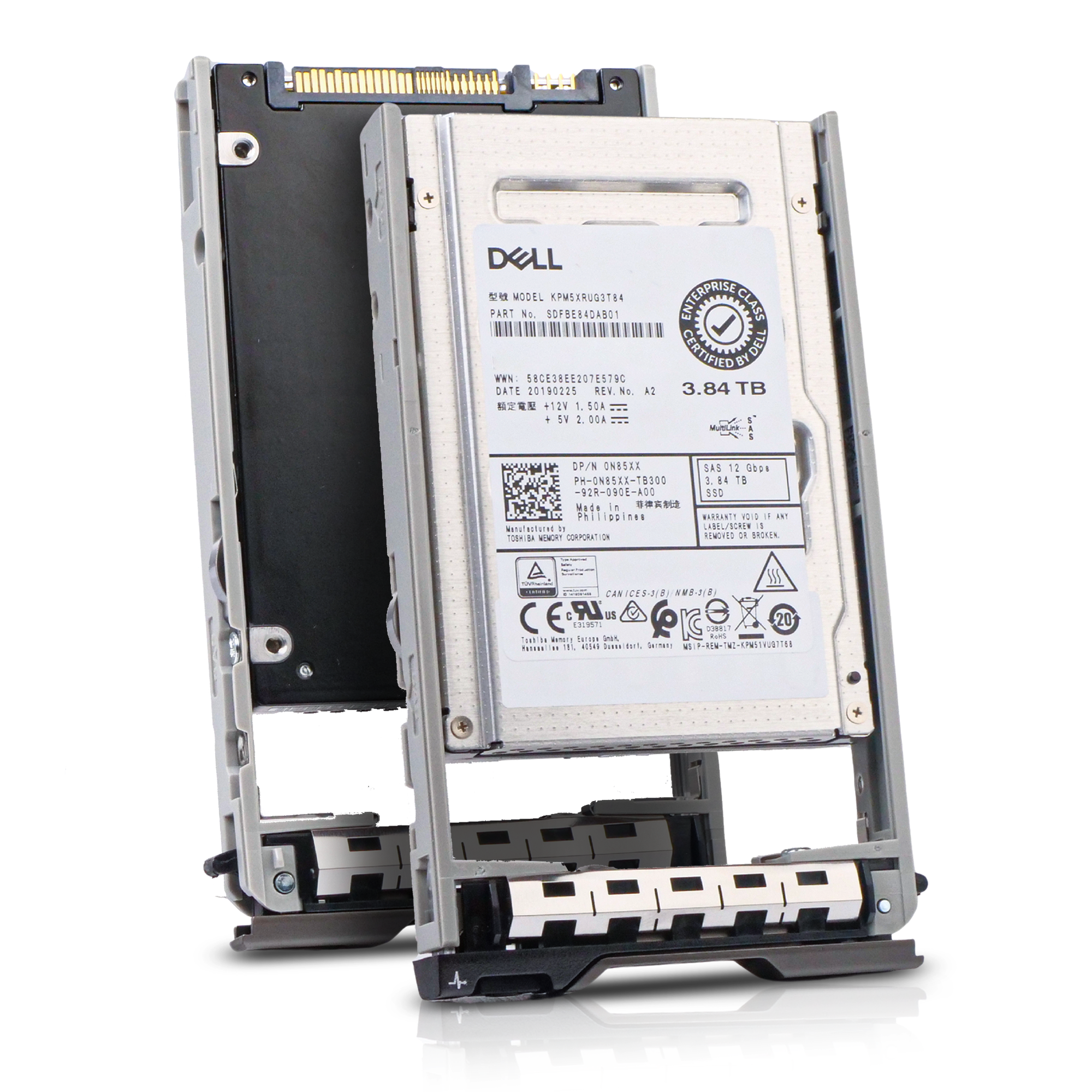 Dell G13 400-BGCB 3.84TB 1 DWPD SAS 12Gb/s Read Intensive 3D TLC 2.5in SSD
