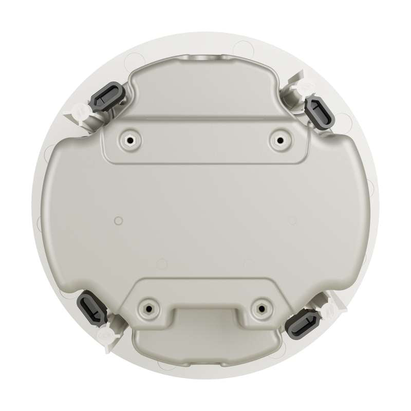 Crestron Saros 3 in. Active Full-Range In-Ceiling PoE+ Speaker with DM NAX Audio-over-IP Support, White, Textured