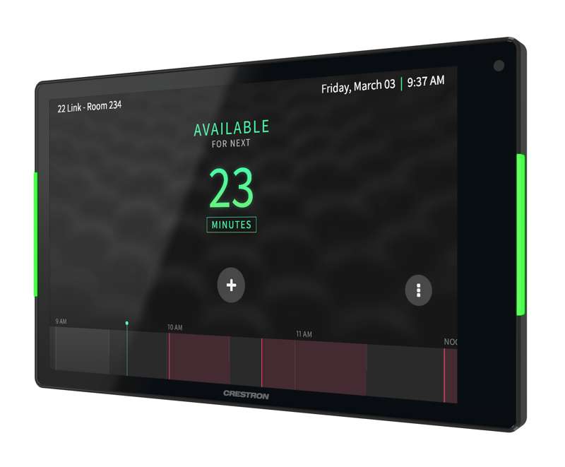 Crestron 8.1 in. Room Scheduling Touch Screen, Government Version