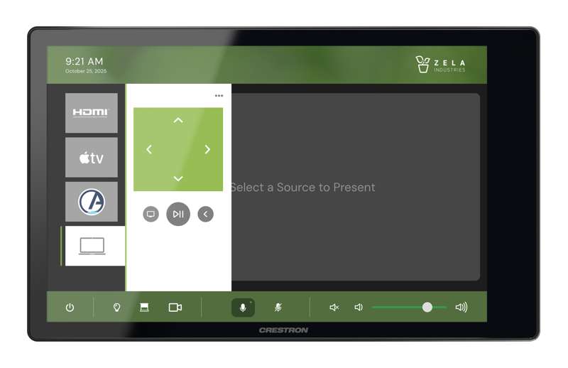 Crestron 8.1 in. Wall Mount Touch Screen, Government Version