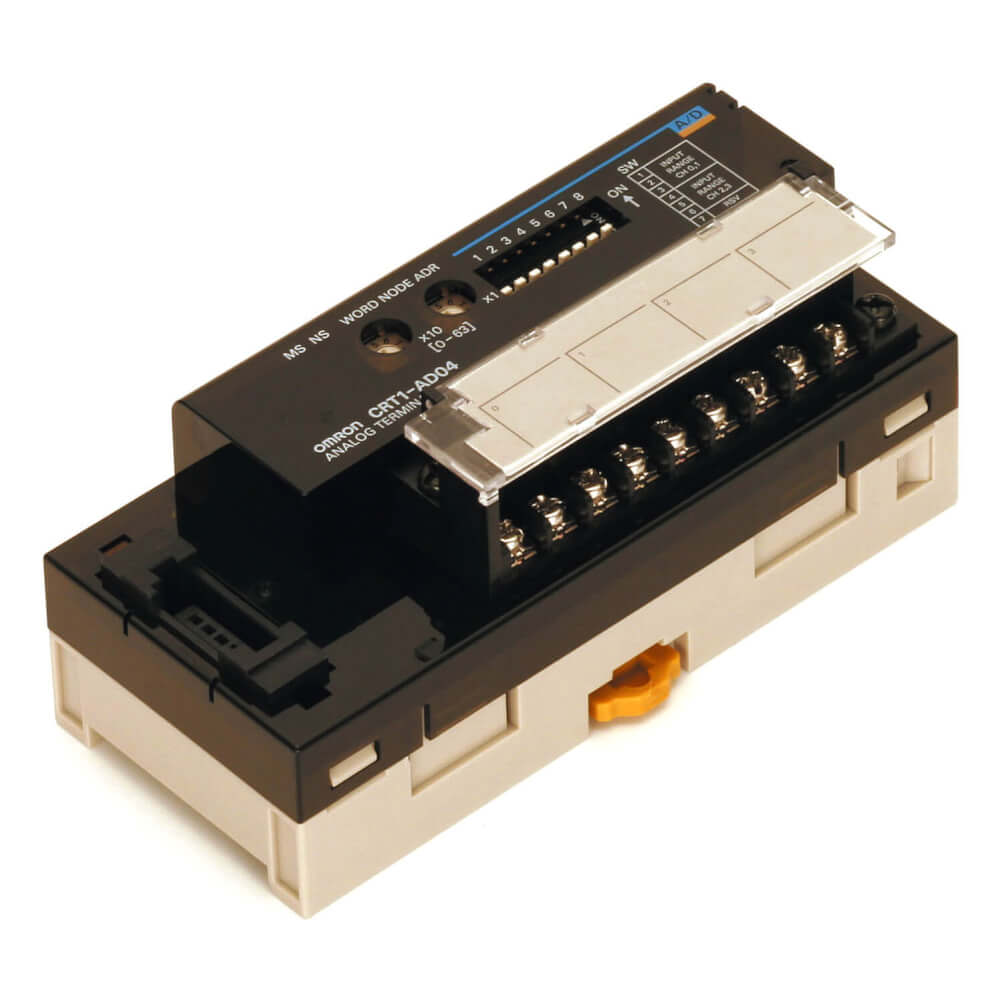 CRT1-AD04 | Omron CRT1 Series CompoNet 4-Channel Analog Input Module