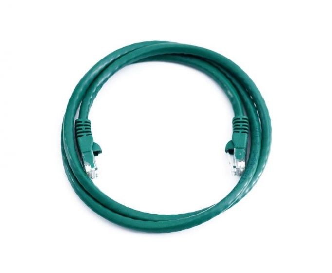 Cat5e Snagproof Patch Cord 15 feet Green