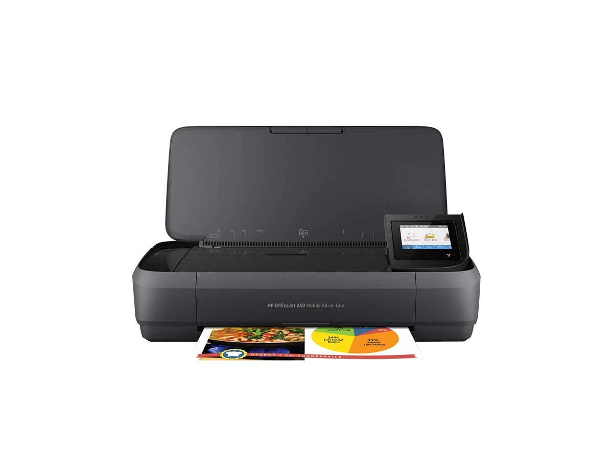 HP CZ992A OfficeJet 250 Mobile All-in-One Printer
