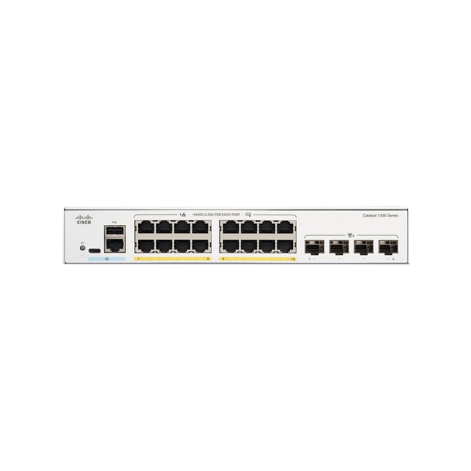 Cisco Catalyst C1300-16P-4X PoE 10G Switch