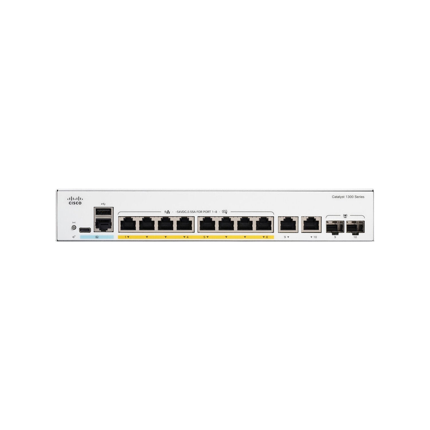 Cisco Catalyst C1300-8P-E-2G PoE Managed Switch