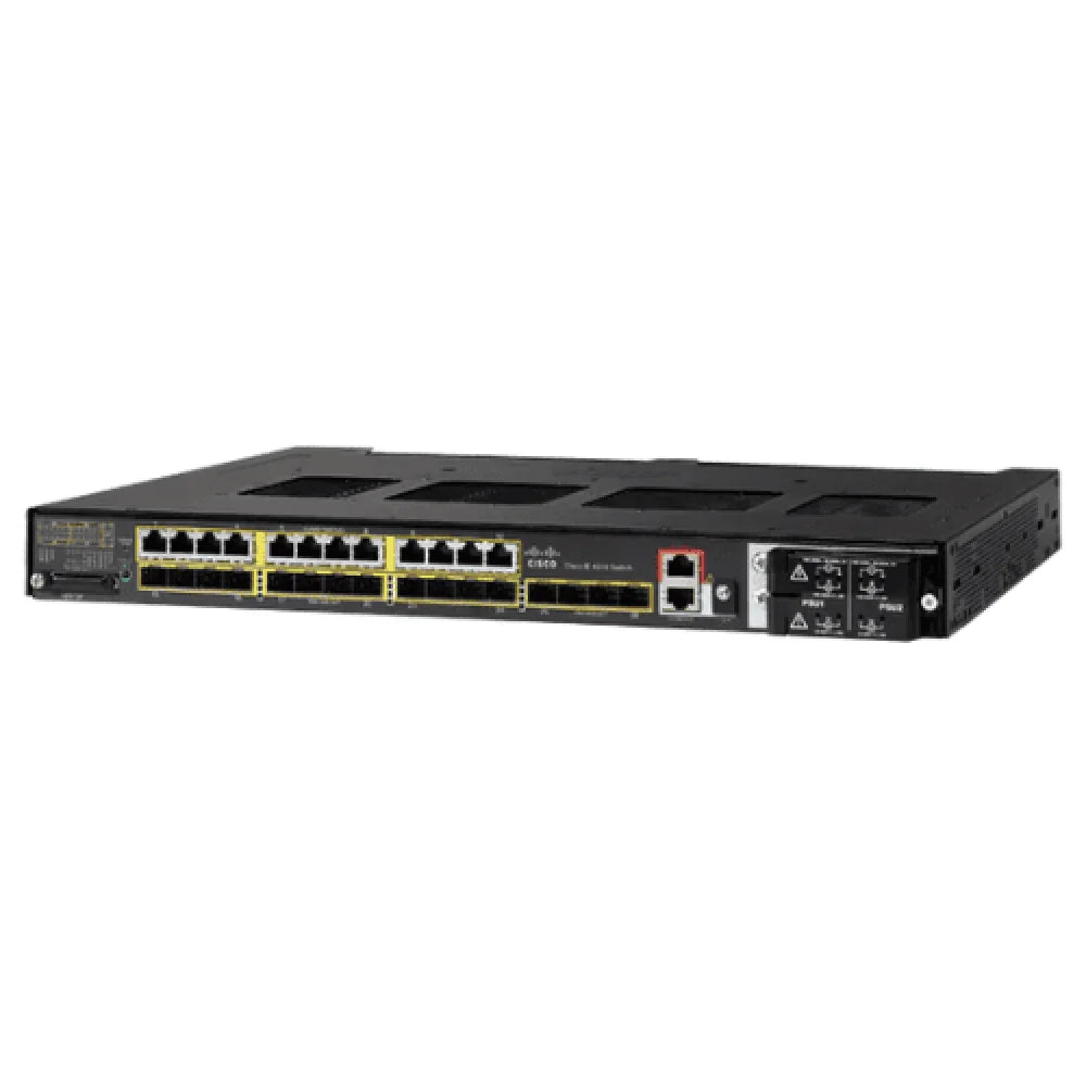 Cisco IE-4010-4S24P 24-Port Gigabit PoE Industrial Ethernet Switch with 4 Gigabit SFP Uplink Ports