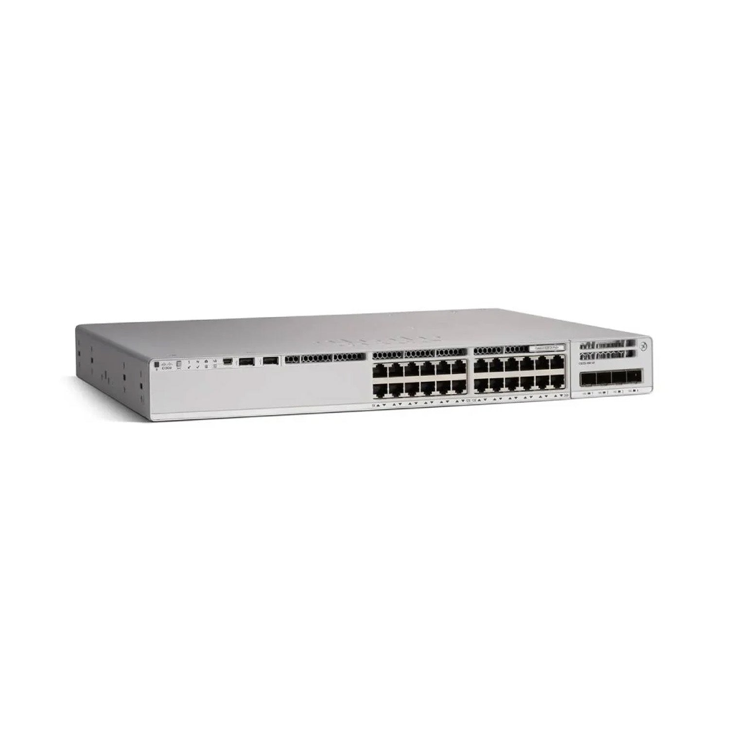 Cisco Catalyst C9200-24T-E 24-Port Gigabit Access Switch | Modular Uplink (1G/10G) | StackWise-160 | Network Essentials