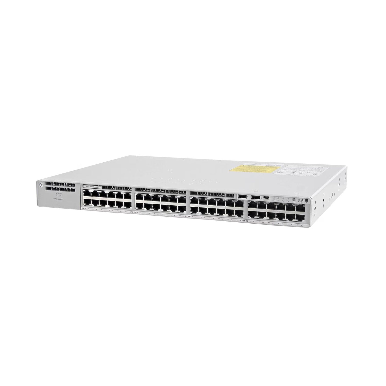 Cisco Catalyst 9200-48P-E 48-Port PoE+ Switch, Modular Uplinks, Network Essentials