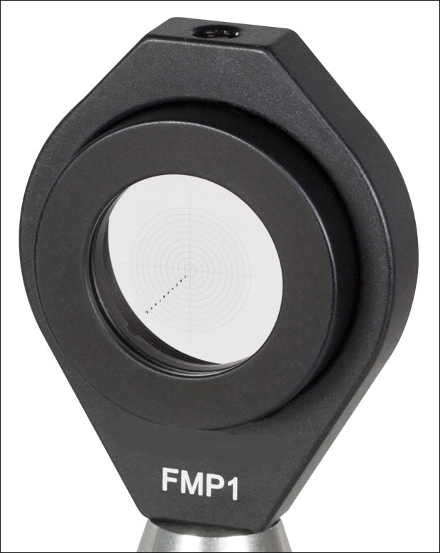 T-R1DS2P - Positive Concentric Circle Reticle, Ø1", UVFS