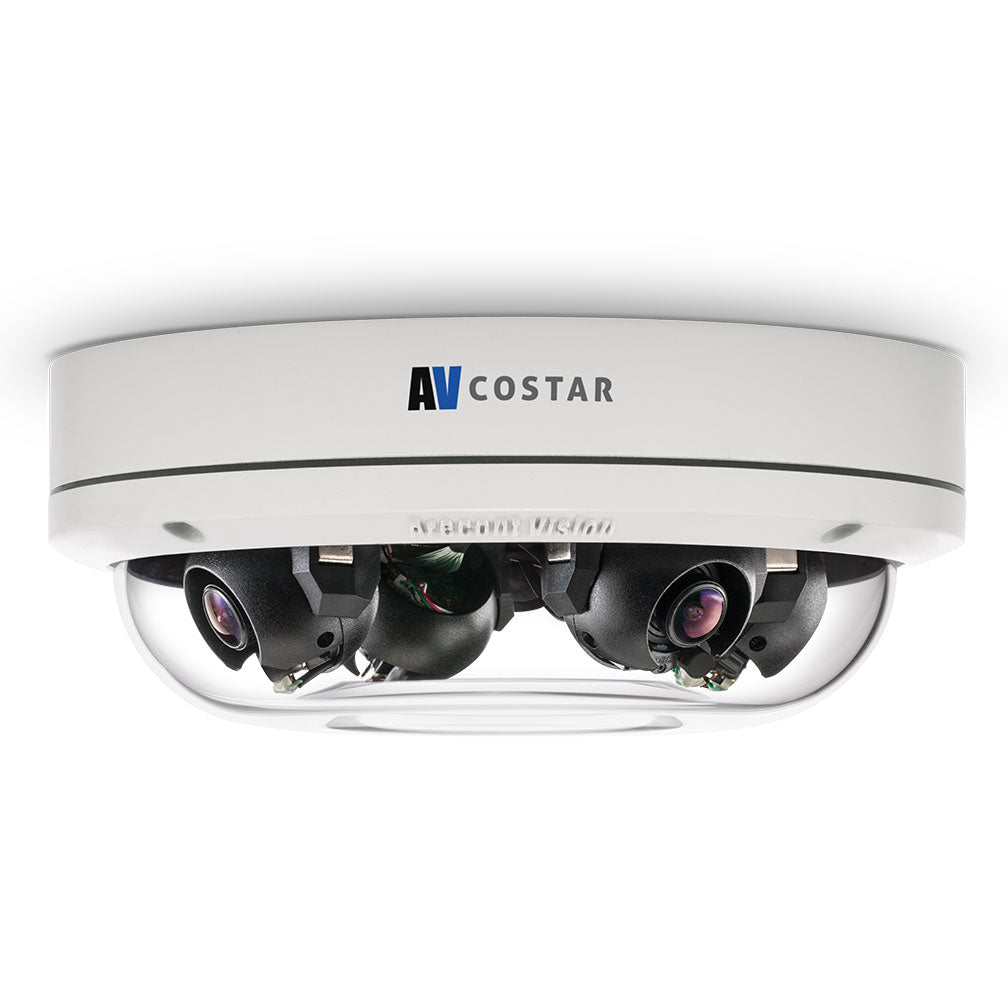 IDIS AV8576DN-28 8MP Contera Omni, 4x2MP Sensors, WDR, POE+, Remote Focus, Includes 4x2.8mm lens, Lens options 4, 6, 8, 12, & 16mm