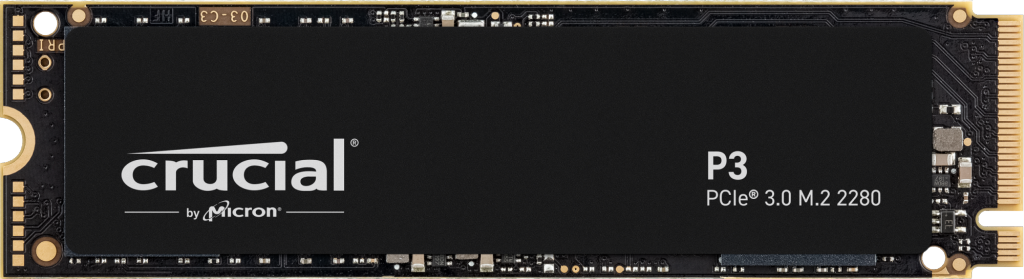 Crucial P3 4TB NVMe M.2 2280 Solid State Drive