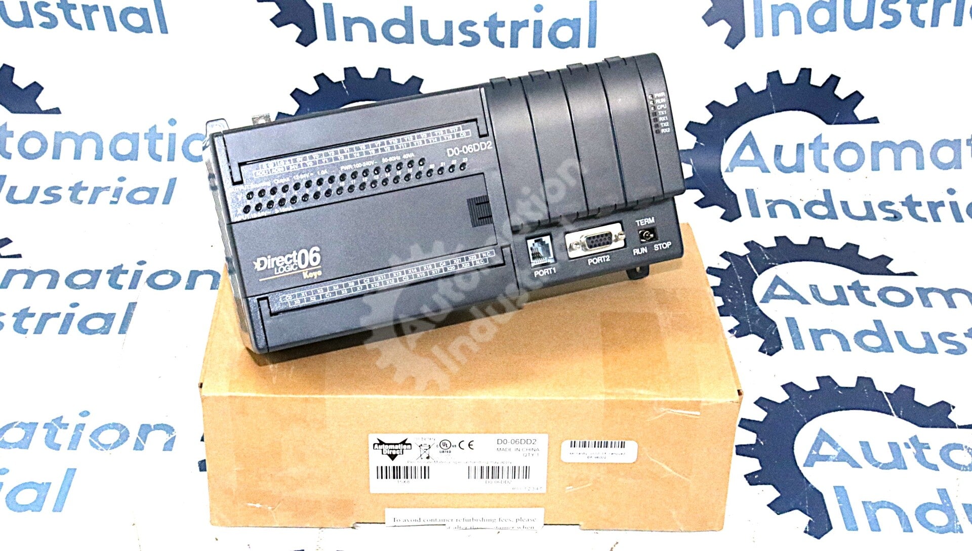 D0-06DD2 By Automation Direct 12-24VDC 50/60Hz PLC Module NSFP