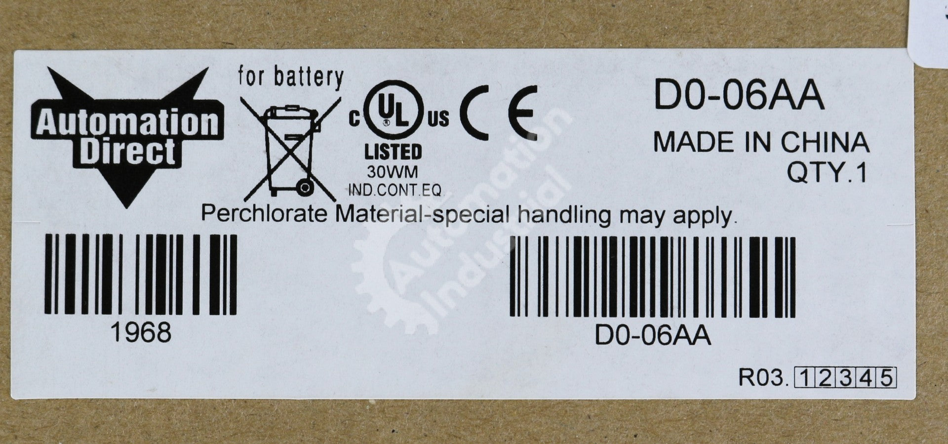 D0-06AA by Automation Direct 120-240VAC Controller DirectLOGIC 06 NSFP