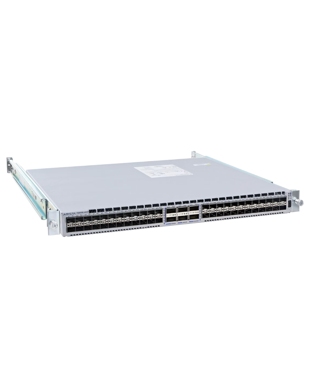 Arista DCS-7280SR2A-48C6-R Refurbished 7280R2, 48 25GbE SFP and 6 x 100GbE QSFP switch, AlgoMatch, rear to front air, 2 x AC