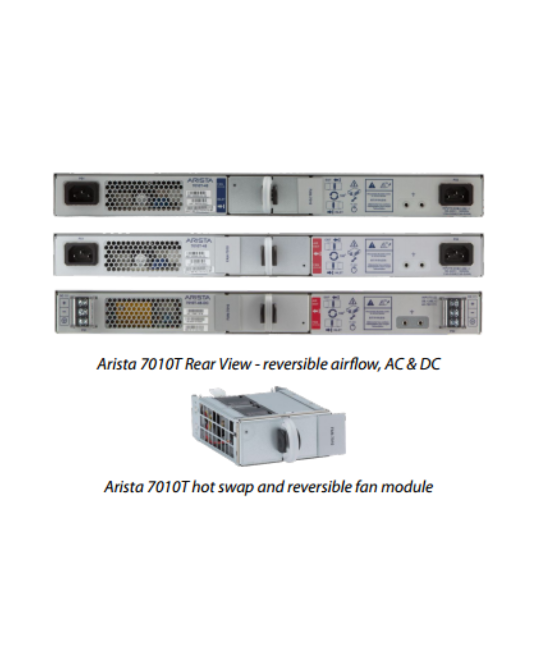 Arista DCS-7010TX-48C Refurbished — 48-Port 10GBASE-T 25G Uplink Switch
