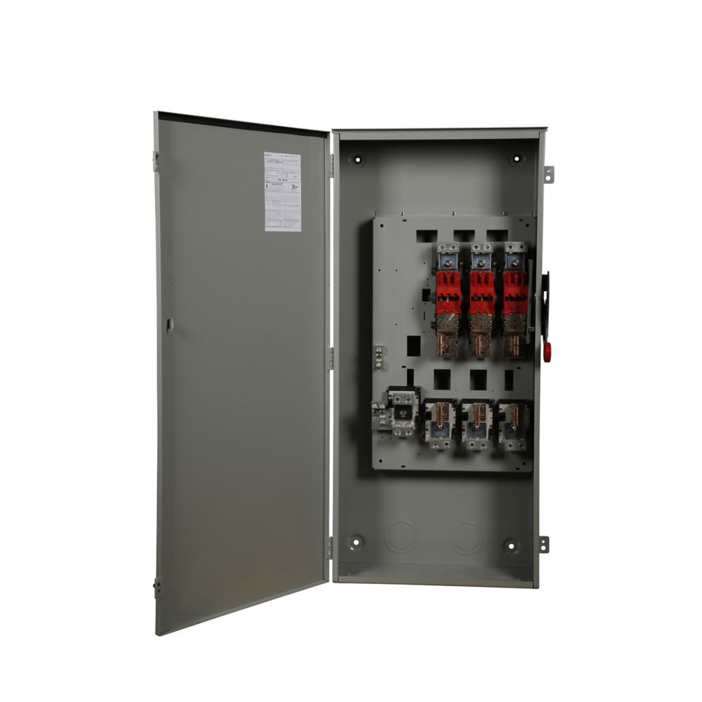 Eaton DG326URK 600A 3-Pole Non-Fusible General Duty Safety Switch NEMA 3R