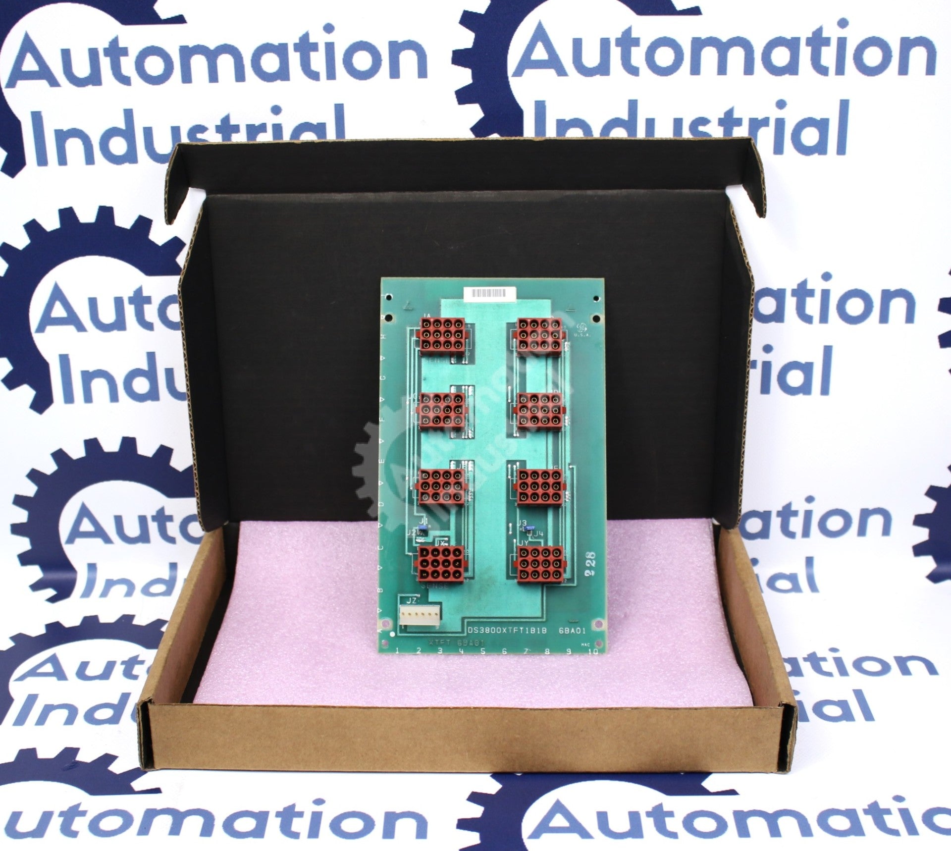 DS3800XTFT1B1B by GE General Electric DS3800XTFT Thyristor Fanout Board Mark IV