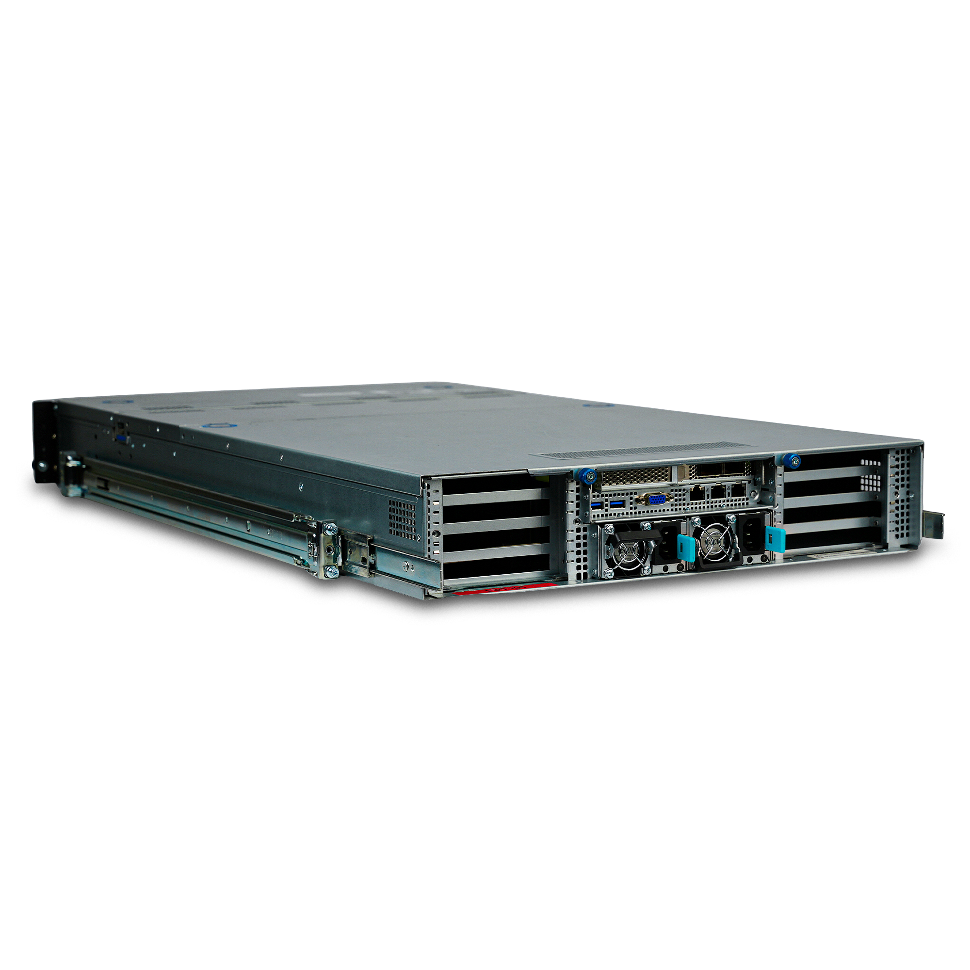 ASUS ESC4000A-E10 2U GPU Server AMD EPYC 7702P 64-Core 8x DDR4 DIMM 8x SATA/SAS/NVMe Hot-Swap Bay 4x GPU Slots 2x1600W Refurbished