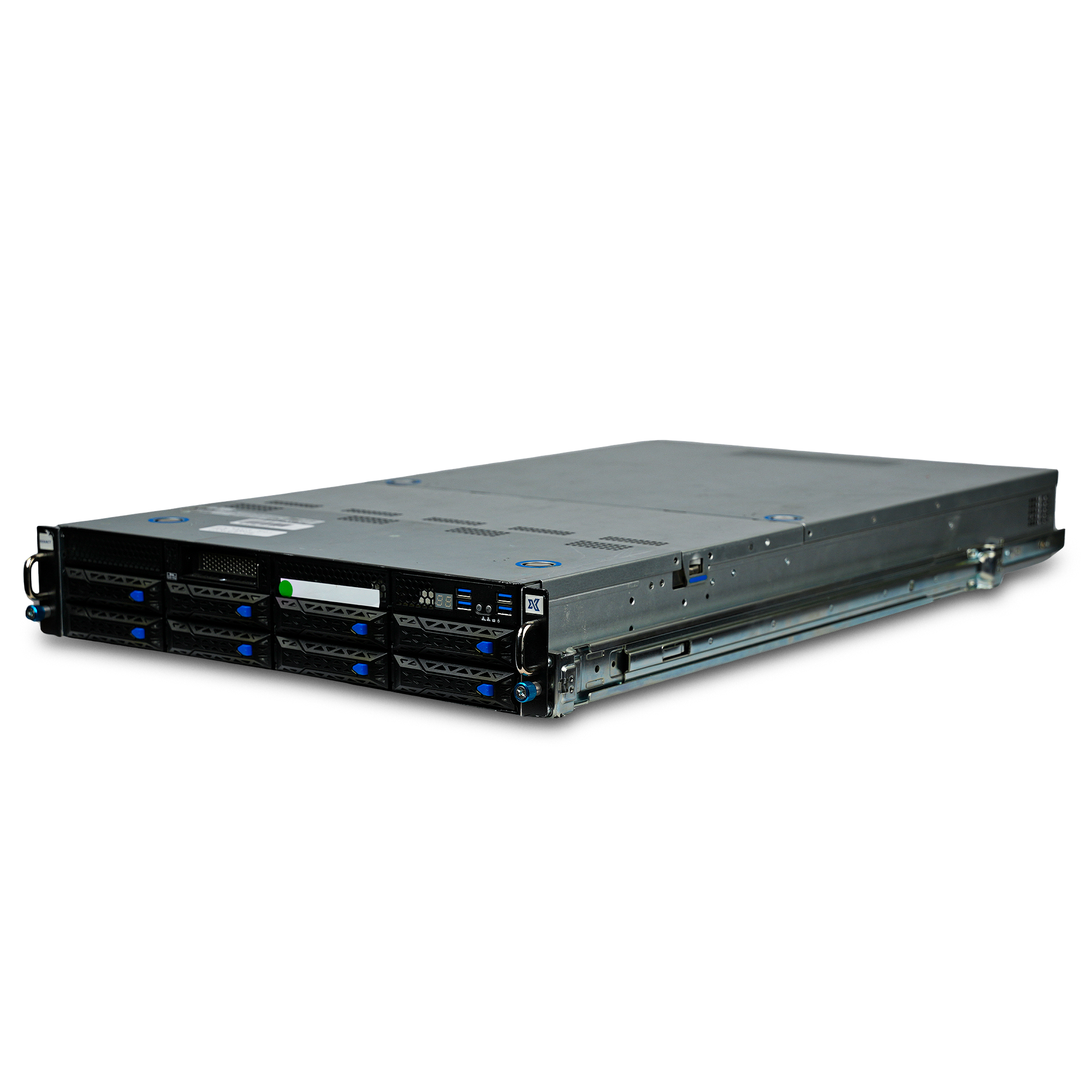 ASUS ESC4000A-E10 2U GPU Server AMD EPYC 7413 24-Core 8x DDR4 DIMM 8x SATA/SAS/NVMe Hot-Swap Bay 4x GPU Slots 2x2200W Refurbished