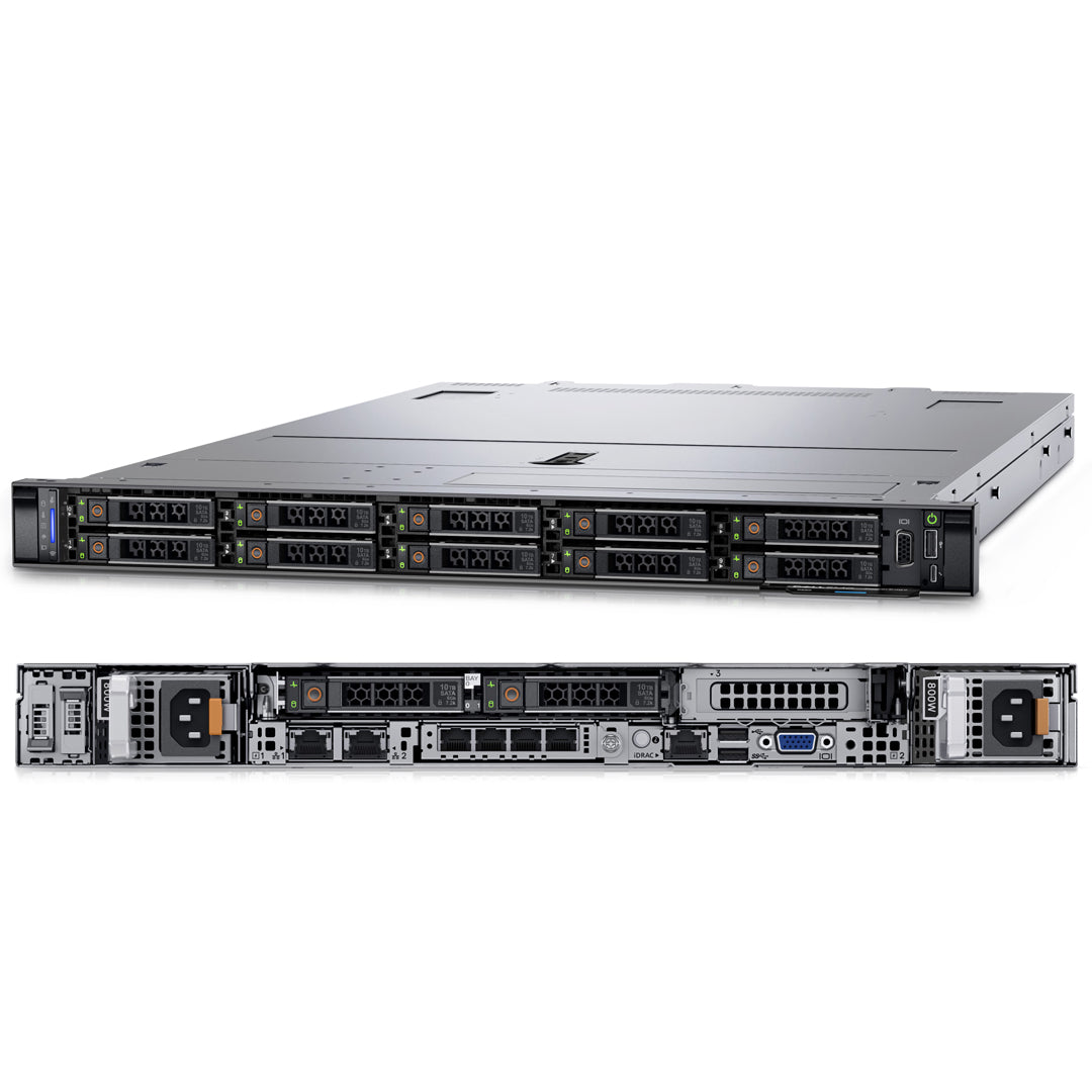 511TN — 10x 2.5" (SAS/SATA/NVMe) Rack Chassis | Refurbished Dell PowerEdge R650
