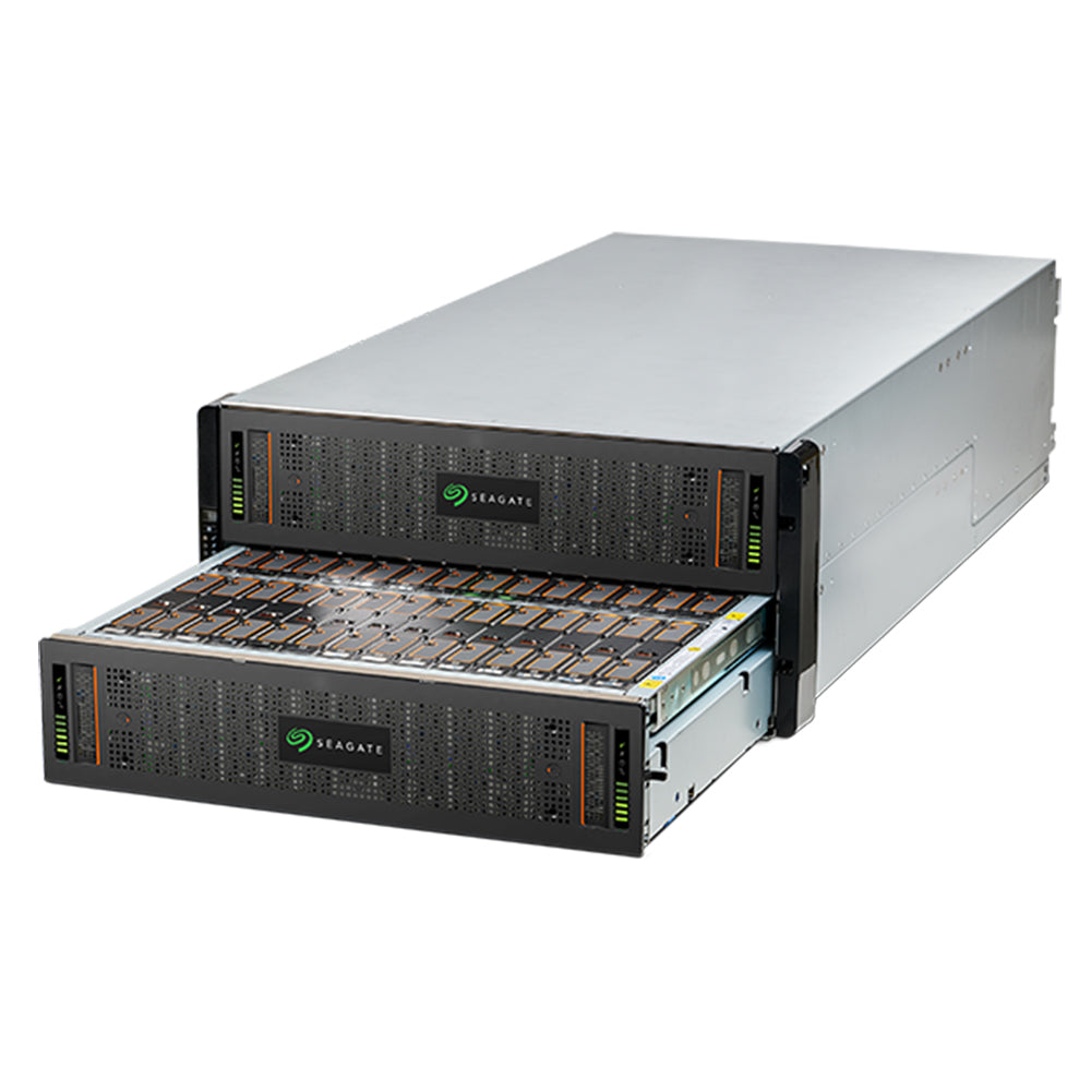 Seagate Exos E 5U84 SAS Disk Shelf | 84-Bay 5U Data Center JBOD Enclosure