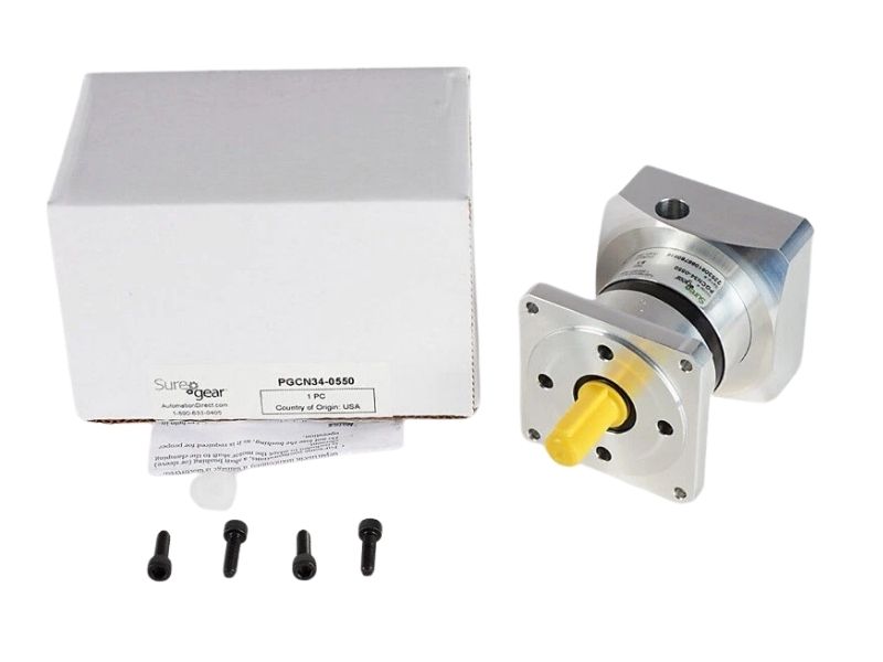 PGCN34-0550 | SureGear Precision Planetary Gearbox 5:1 Ratio NEMA 34 Inline Gear Reducer