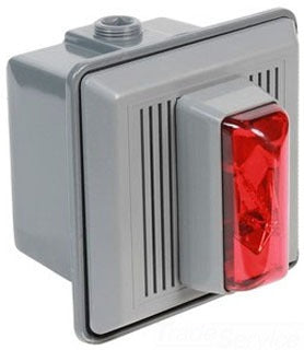 Edwards Signaling 867STRR-N5 Surface Mount Horn Strobe 120VAC Red Notification Appliance