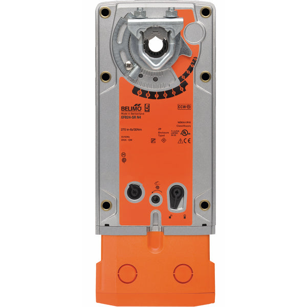 EFB24-SR N4 | Belimo 270 In Lb Spring Return Modulating Damper Actuator NEMA 4