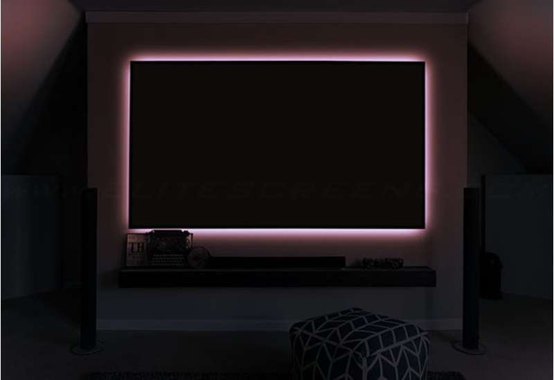 Elite Screens Aeon CineWhite UHD-B Series 110 Inch Diagonal Fixed Frame Screen