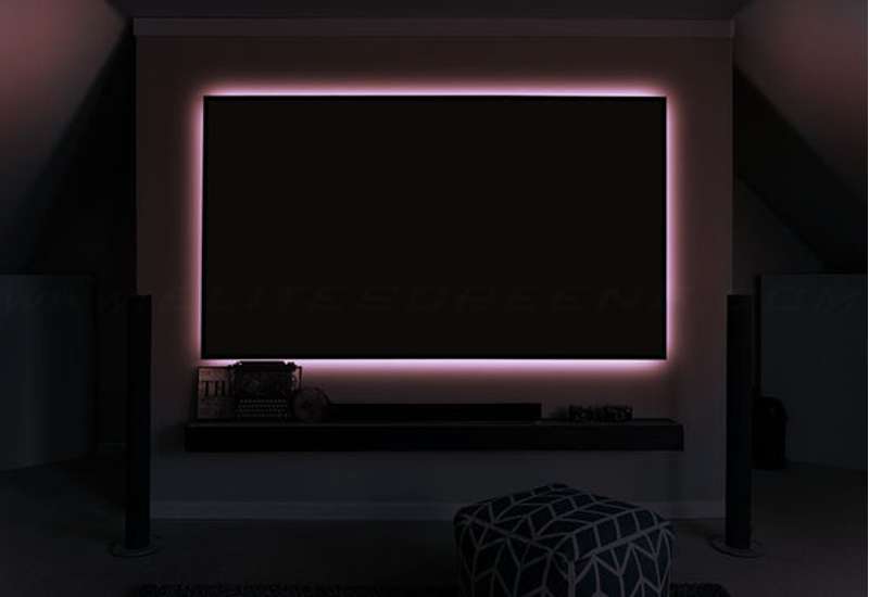 Elite Screens Aeon CineWhite UHD-B Series 120 Inch Diagonal Fixed Frame Screen