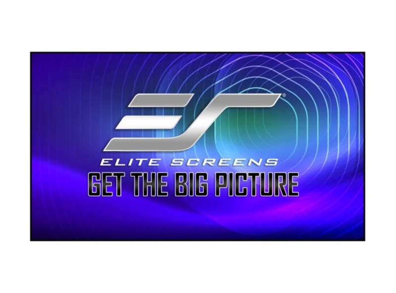 Elite Screens Aeon CineGrey 4D AT Series, 150-inch Diag., 16:9 Fixed Frame Screen