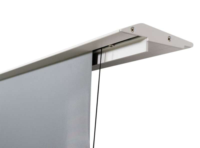 Elite Screens Kestrel Tab-Tension 2 CLR Series 101 Inch Diagonal Electric Screen, White