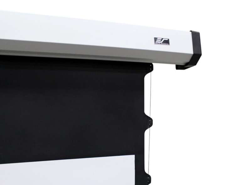 Elite Screens Manual Tab-Tension 2 Series, 125-inch Diag., 16:9 Manual Screen, CineWhite UHD-B Material