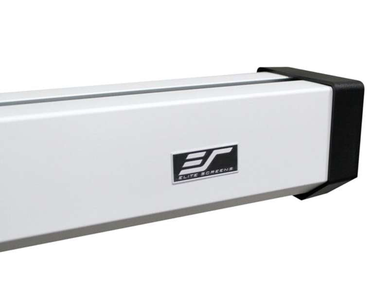 Elite Screens Manual Tab-Tension 2 Series, 125-inch Diag., 16:9 Manual Screen, CineWhite UHD-B Material