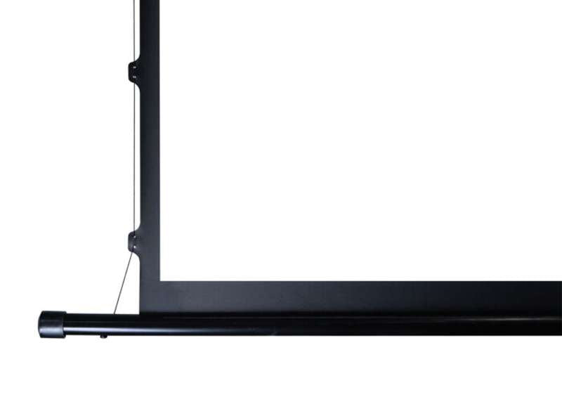 Elite Screens Yard Master Manual Tension Series, 125-inch Diag., 16:9 Manual Screen, CineWhite Material