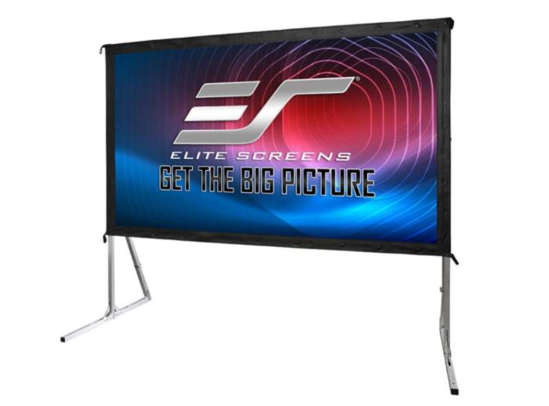 Elite Screens Yard Master 2 WraithVeil Dual Series, 150-inch Diag., 16:9 Portable Screen