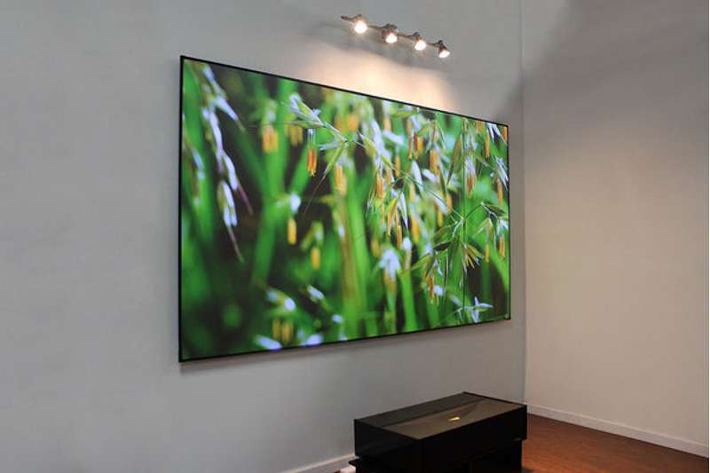 Elite Screens Pro Frame Thin DarkUST Series 100 Inch Diagonal Fixed Frame Screen