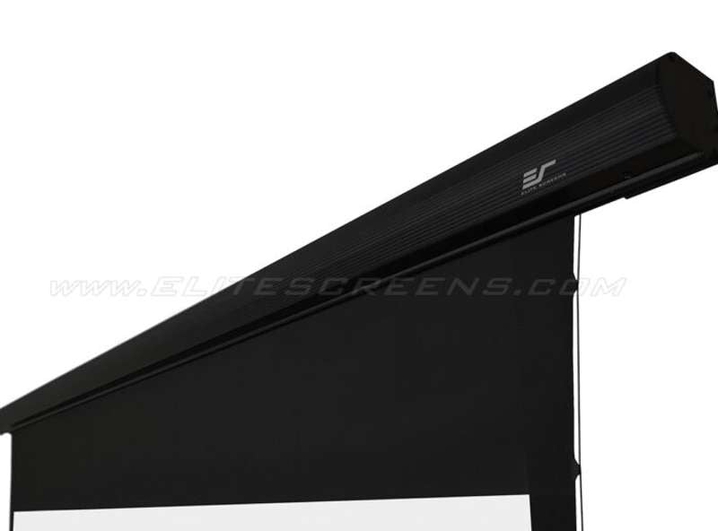 Elite Screens Saker Tab-Tension AcousticPro UHD Series, 110-inch Diag., 16:9 Electric Screen