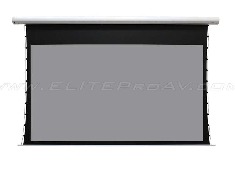 Elite Screens Saker Tab-Tension CineGrey 5D Series, 150-inch Diag. 16:9 Electric Screen, CineGrey 5D Material