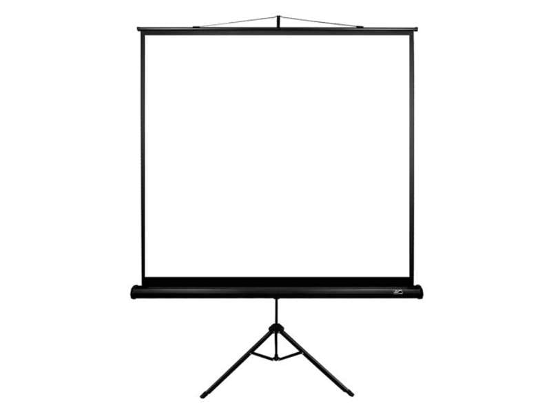 Elite Screens Tripod B Series, 50-inch Diag., 1:1 Portable Screen, MaxWhite2 Material