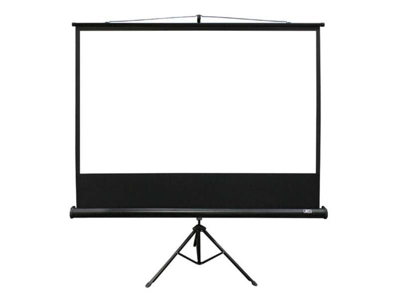 Elite Screens Tripod Series, 72-inch Diag., 16:9 Portable Screen, MaxWhite2 Material