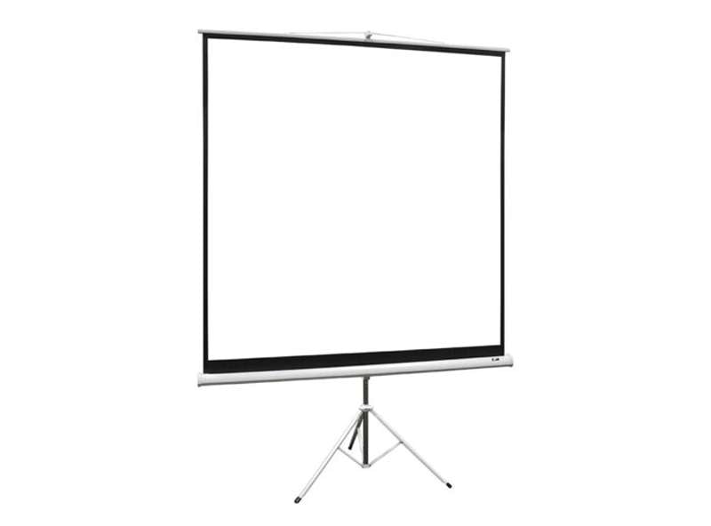 Elite Screens Tripod Series, 85-inch Diag., 1:1 Portable Screen, MaxWhite2 Material