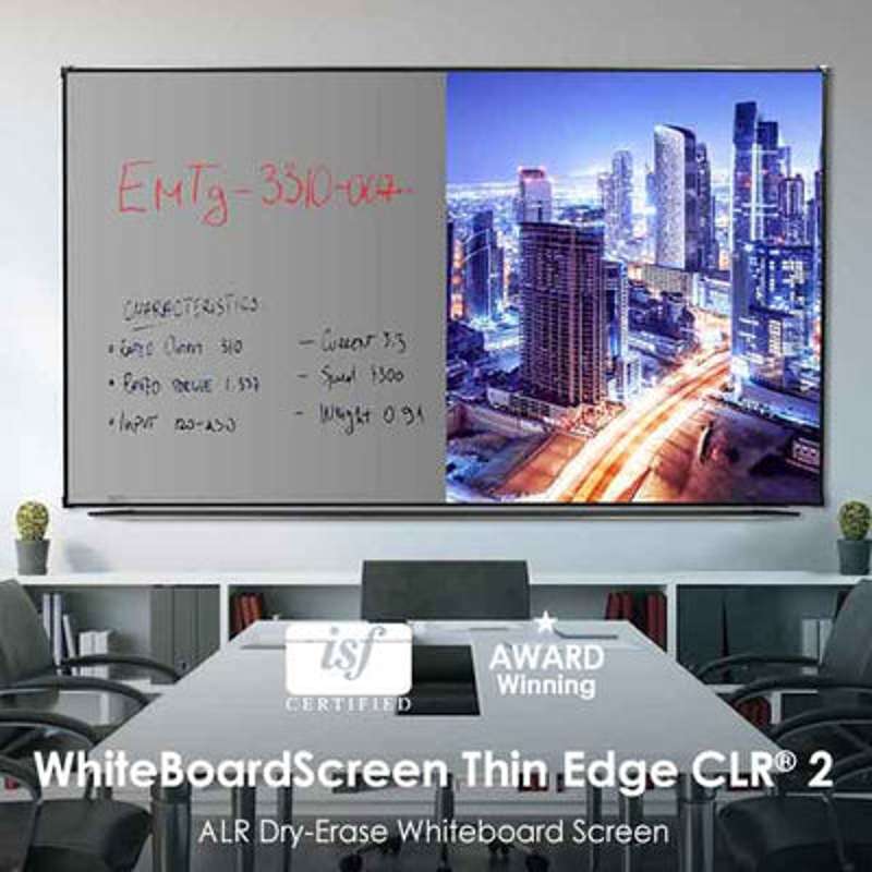 Elite Screens Thin Edge CLR2 Series 107 Inch Diagonal Whiteboard Screen