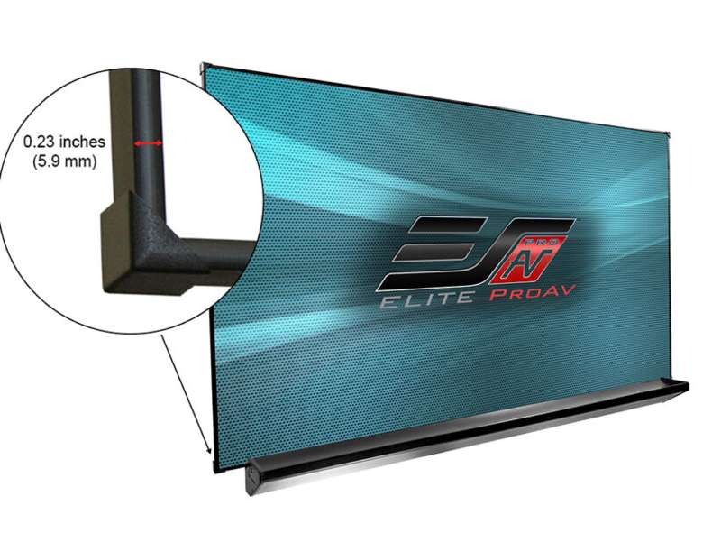 Elite Screens WhiteBoardScreen TE CLR 2 Series, 90-inch Diag. 16:10 WhiteBoard Screen, Ceiling Light Rejecting (CLR)2 Material