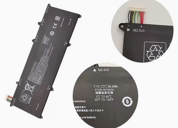 EP04XL Battery for Hp Elite Dragonfly G1 G2 HSTNN-IB8Y L52448-1C1 56.2Wh