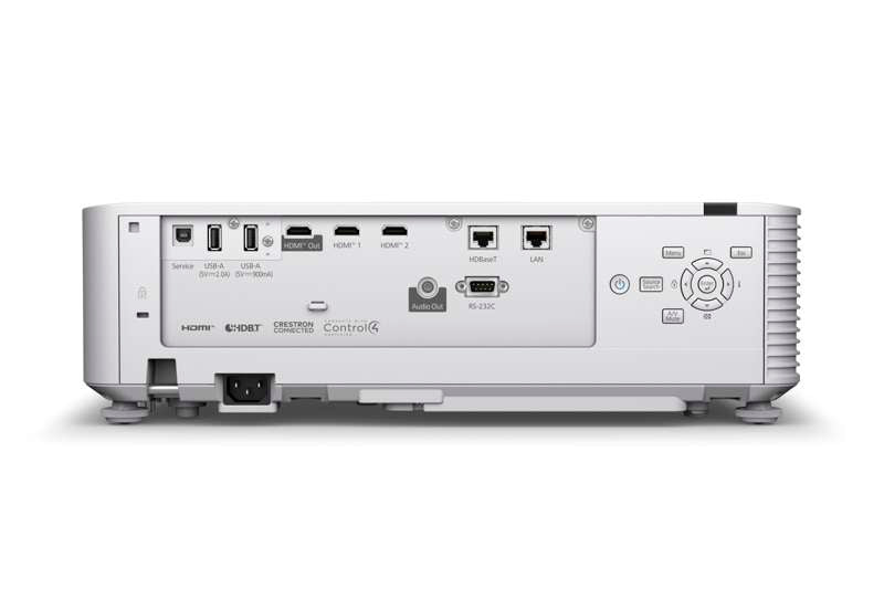 Epson PowerLite L690U 6,500 Lumens WUXGA 3LCD Laser Projector, White