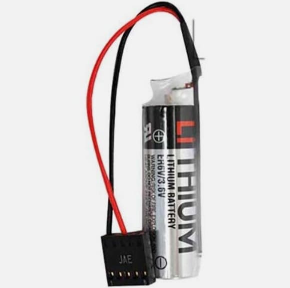 ER6VC3N TOSHIBA ER6V AA 3.6V 2Ah PLC Battery with JAE5PIN plug