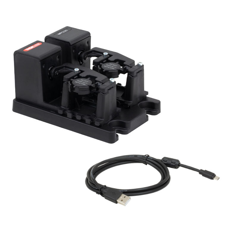 MPC220 - Motorized Fiber Polarization Controller for Ø900 µm Jacket Fiber, 2 Paddles, Ø18 mm