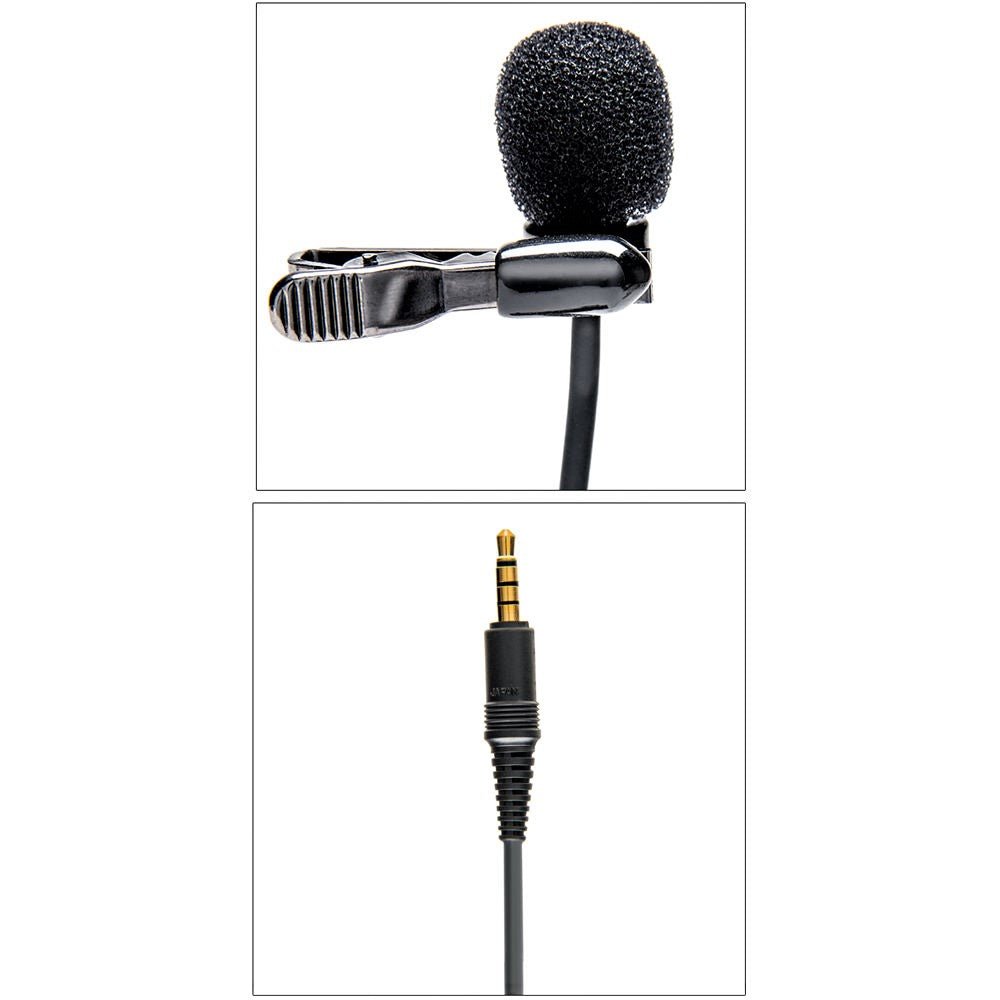 Azden Pro Studio Lapel Mic with TRRS Plug for iOS & Android